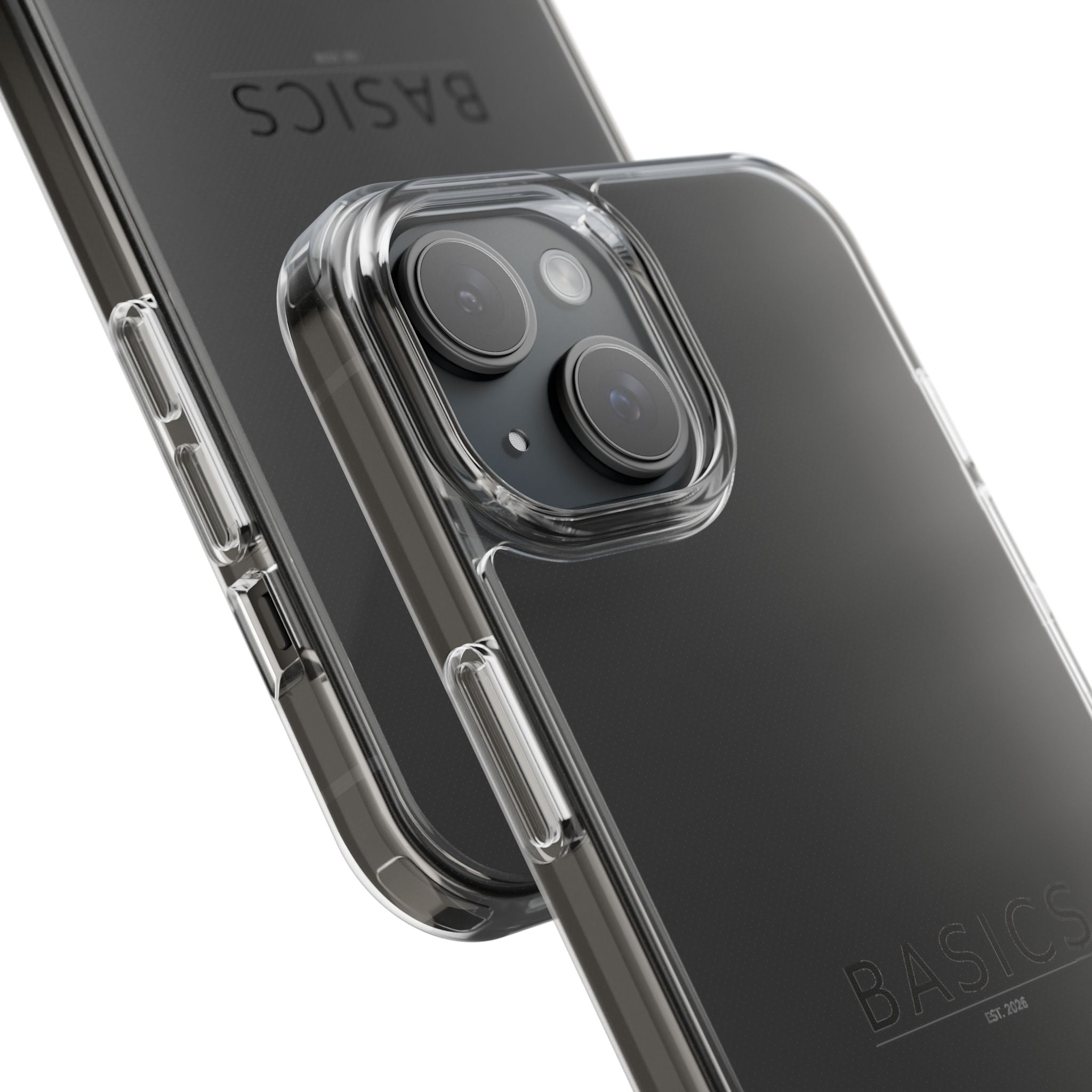Basics Clear Impact-Resistant Cases
