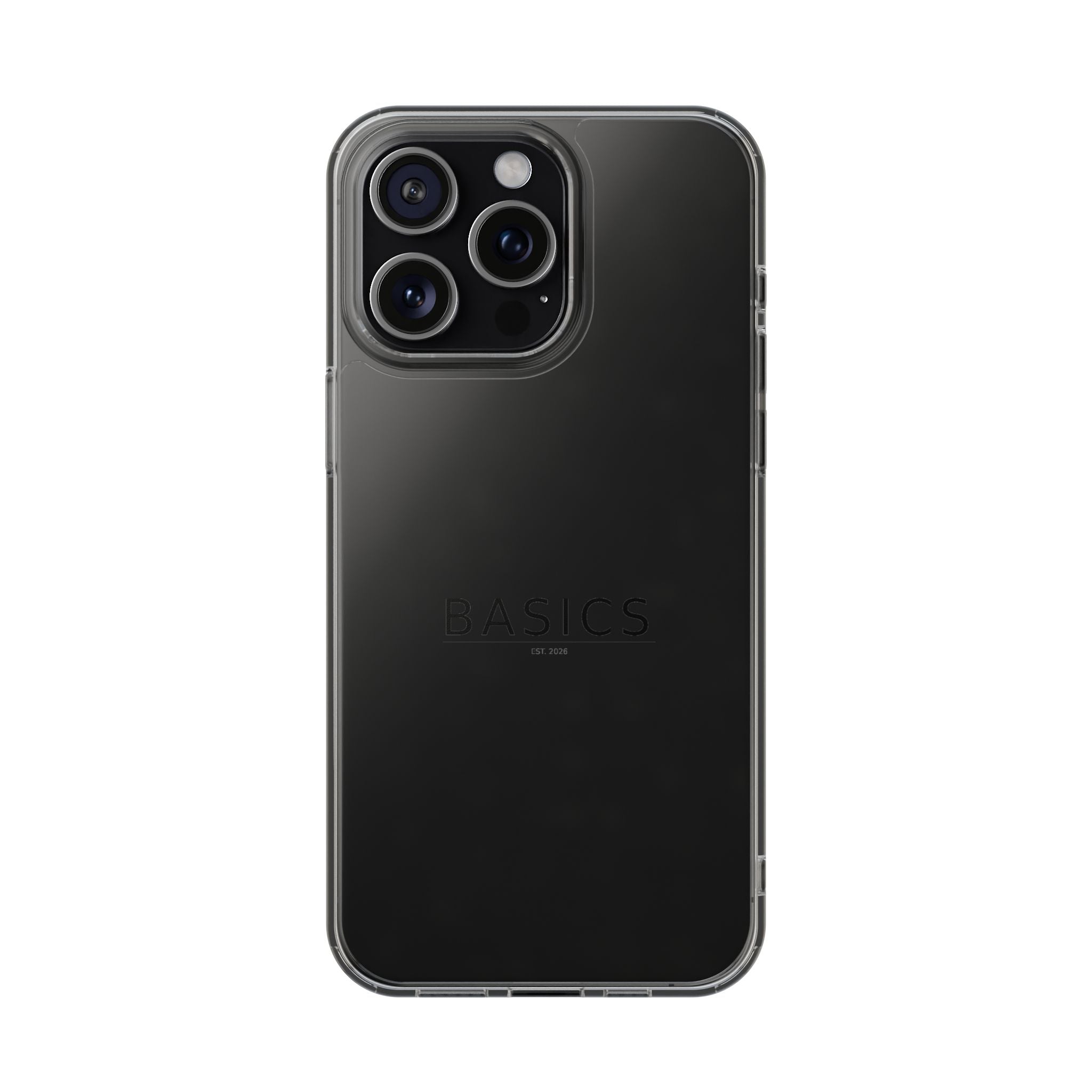 Basics Clear Impact-Resistant Cases