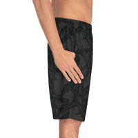 Thorn-Pattern Board Shorts | Basics Apparel